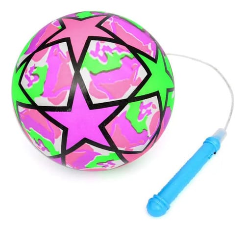 Pelota globo con luz 22 cm