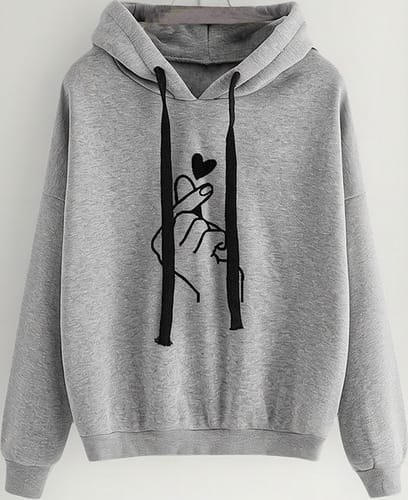 Buzo algodón mujer dedos al frente