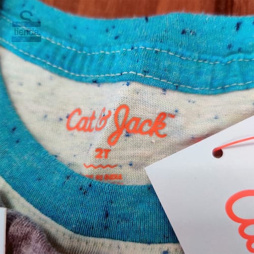 Remera MC con bolsillos niño