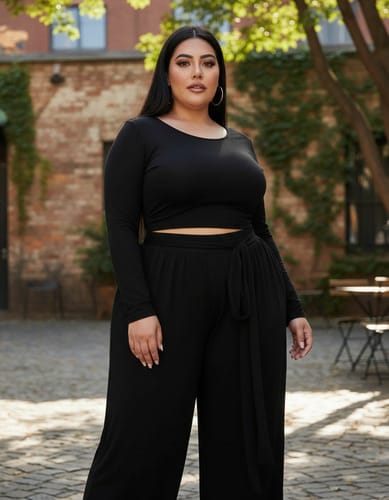 Conjunto dama TG pantalon y remera ML