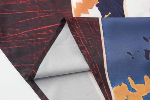 Maxivestido con lineas paisaje