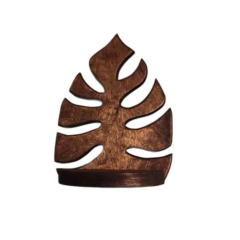 Marco Estante Organizador de Pared SM Madera Retro para Plantas