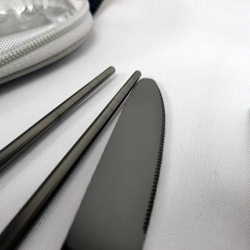 SeT de 7 cubiertos con estuche