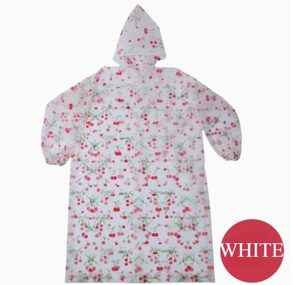 Poncho de Lluvia de Moda EVA - Liviano, Plegable, Cortaviento, Reforzado para Toda Estación, Impermeable de Cuerpo Completo con Capucha