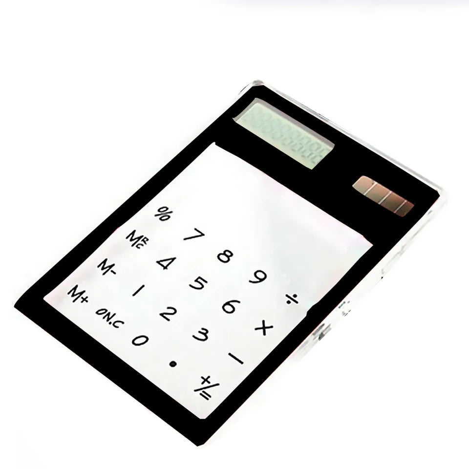 Calculadora transparente 8 digitos