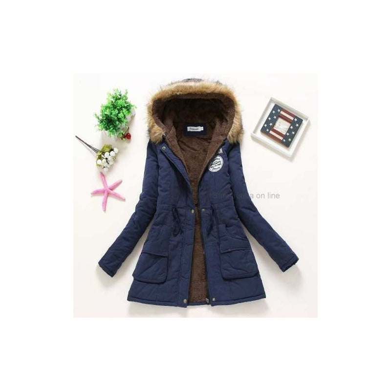 Parka dama polyester