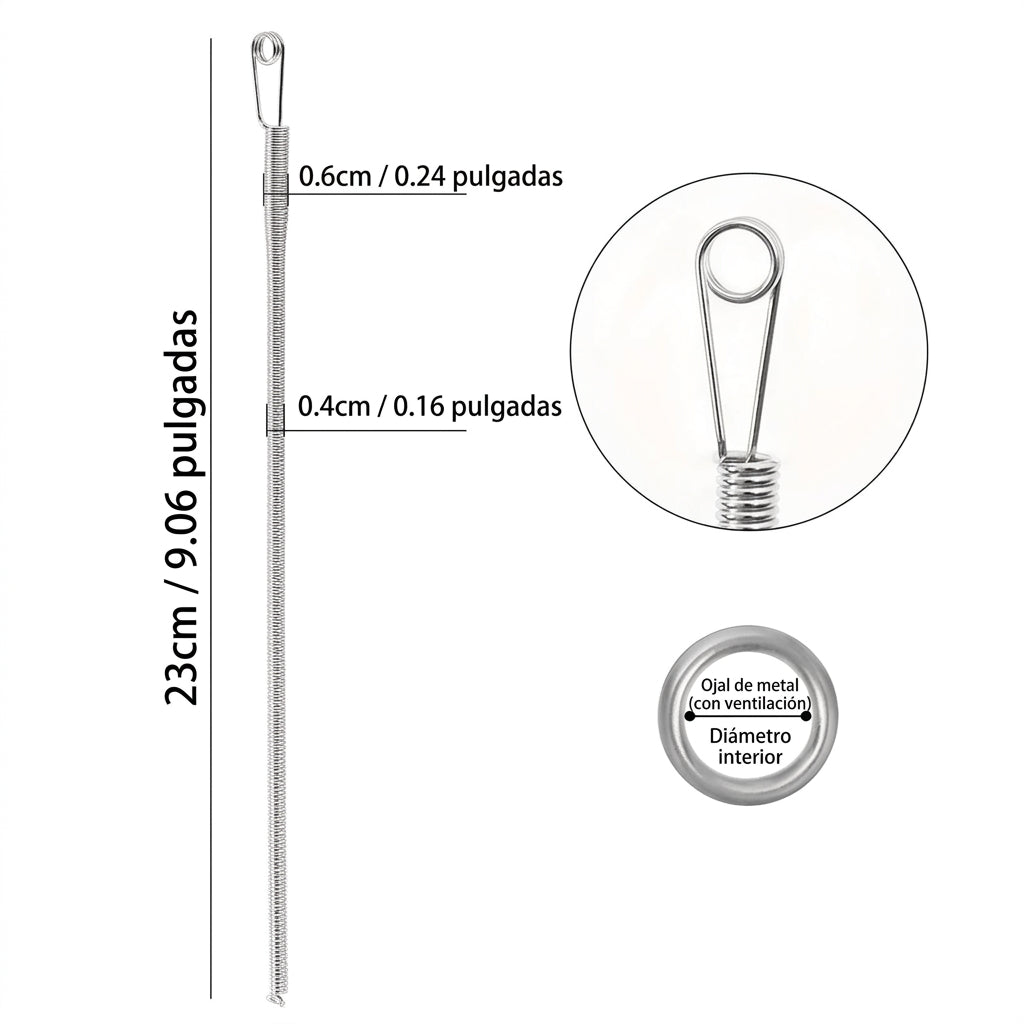 Enhebrador Flexible De Cintura Herramienta De Costura Hogar