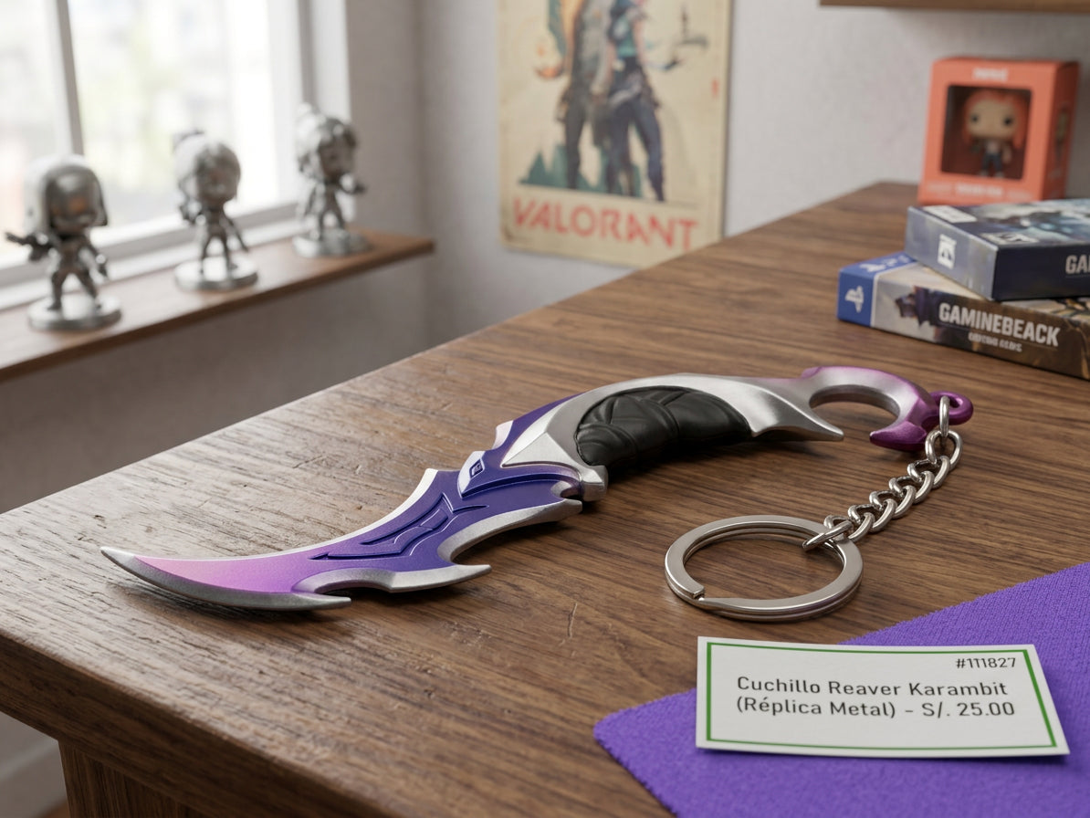Réplica Cuchillo Reaver Karambit Metal Gamer