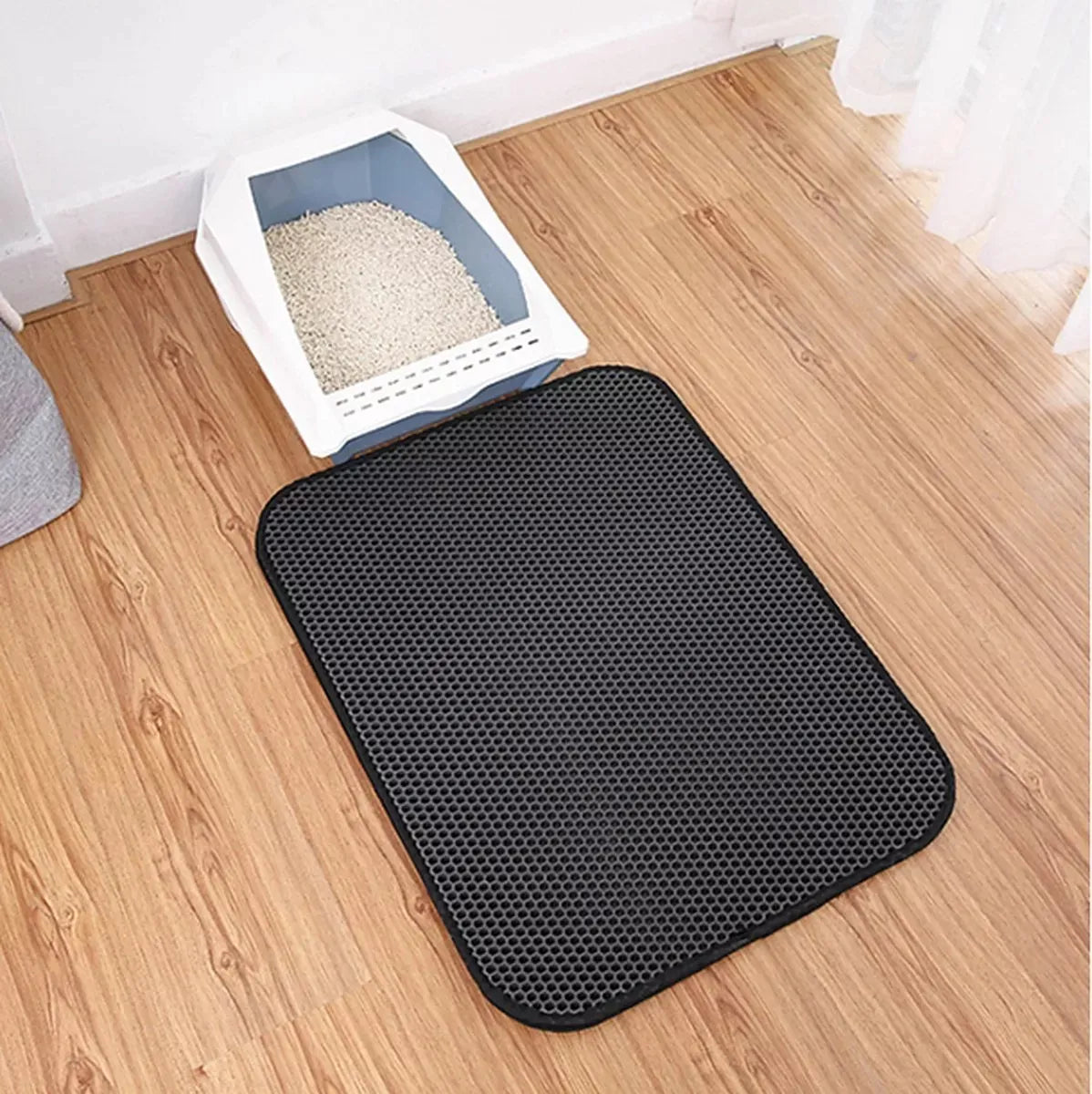 Alfombrilla Grande para Arena de Gato