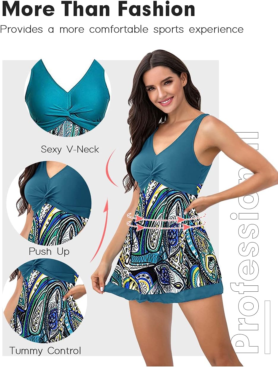 Bikini Summer Mae enterizo short 2 en 1 plus size