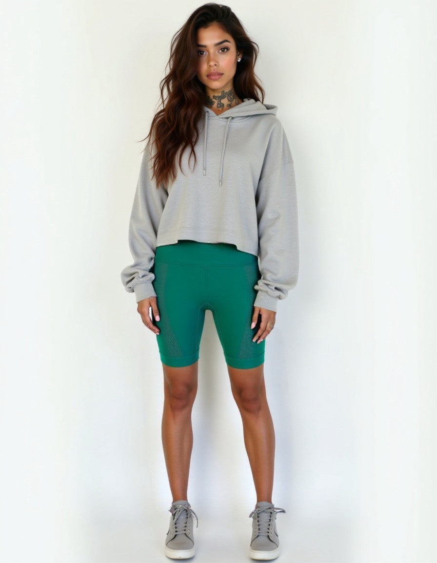 Calza dama All in Motion gym rayas texturizada