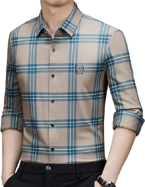 Camisa hombre escocesa
