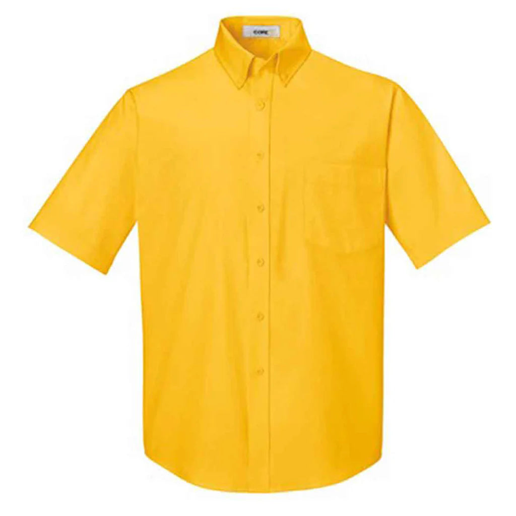 Camisa hombre Core365 MC lisa