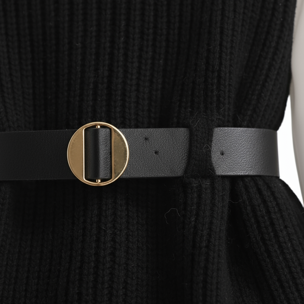 Conjunto dama chaleco con faja + camisa