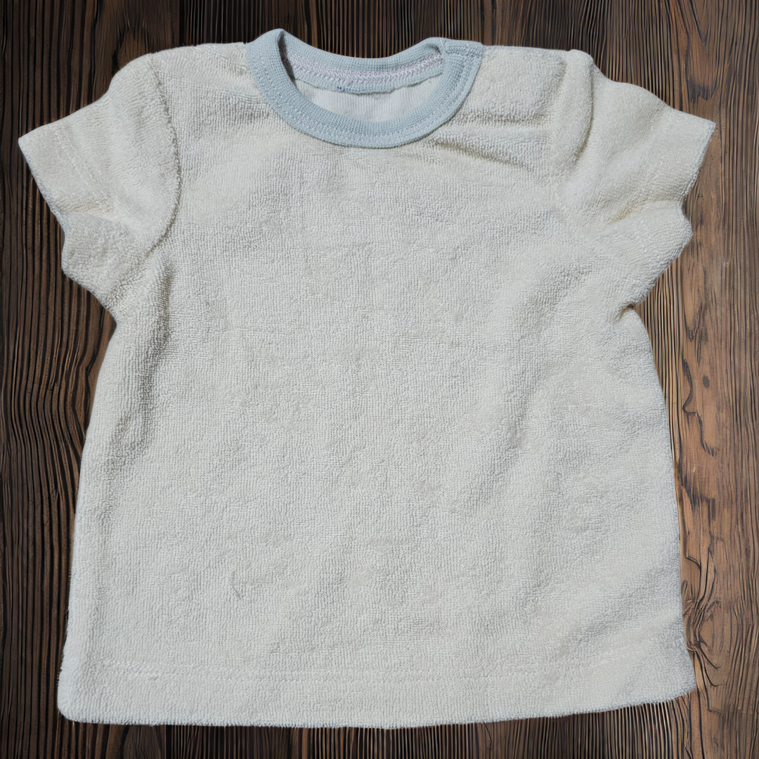 Conjunto niña calza y remera toalla