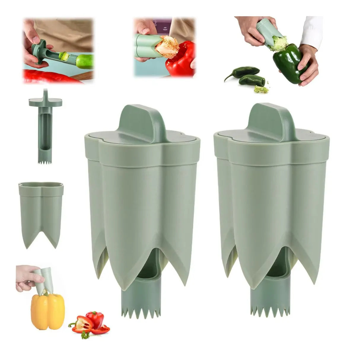 Descorazonador de Pimientos