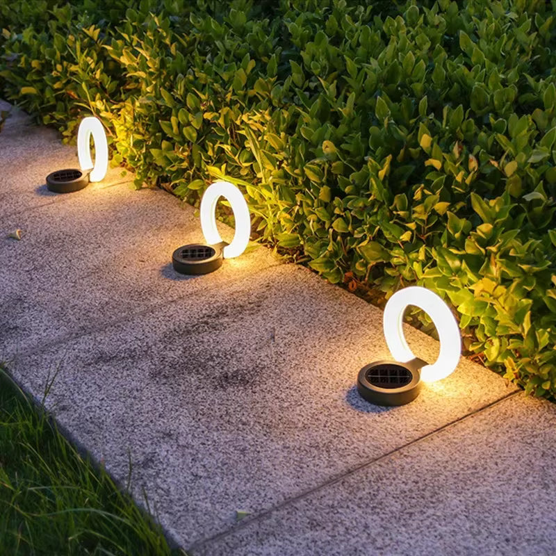 Lámpara Solar Portátil para Exterior – Luz Decorativa para Glorietas, Escaleras y Uso Nocturno