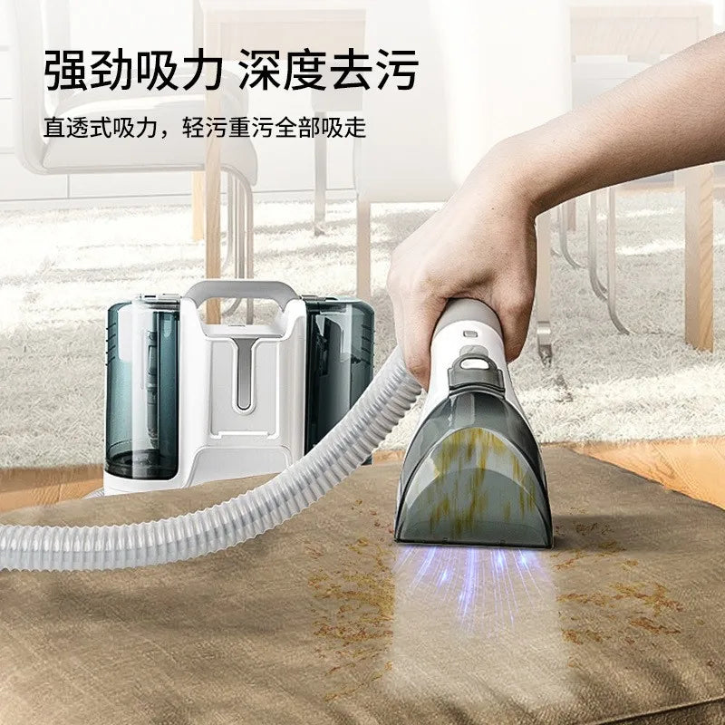 Aspiradora limpiadora de sofás de tela multifuncional vapor