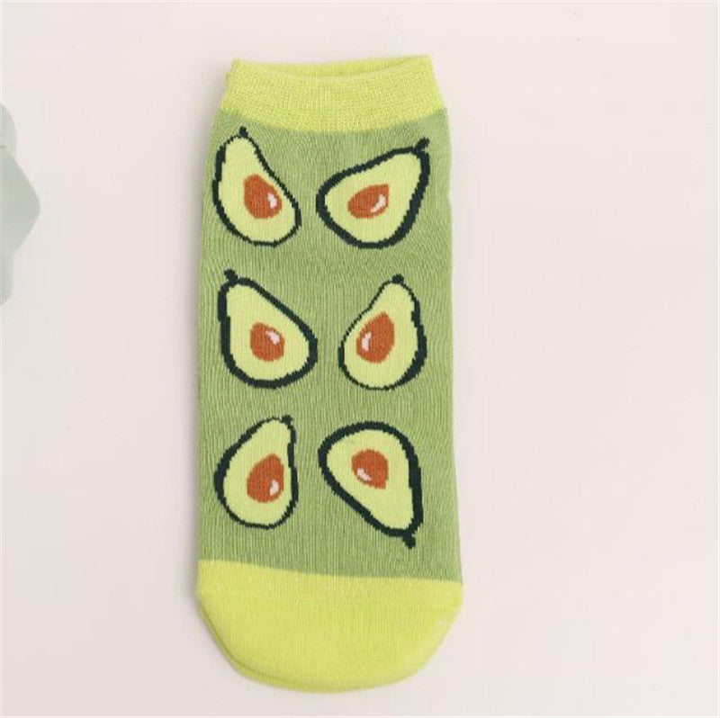 Media soquete varios diseños coloridos