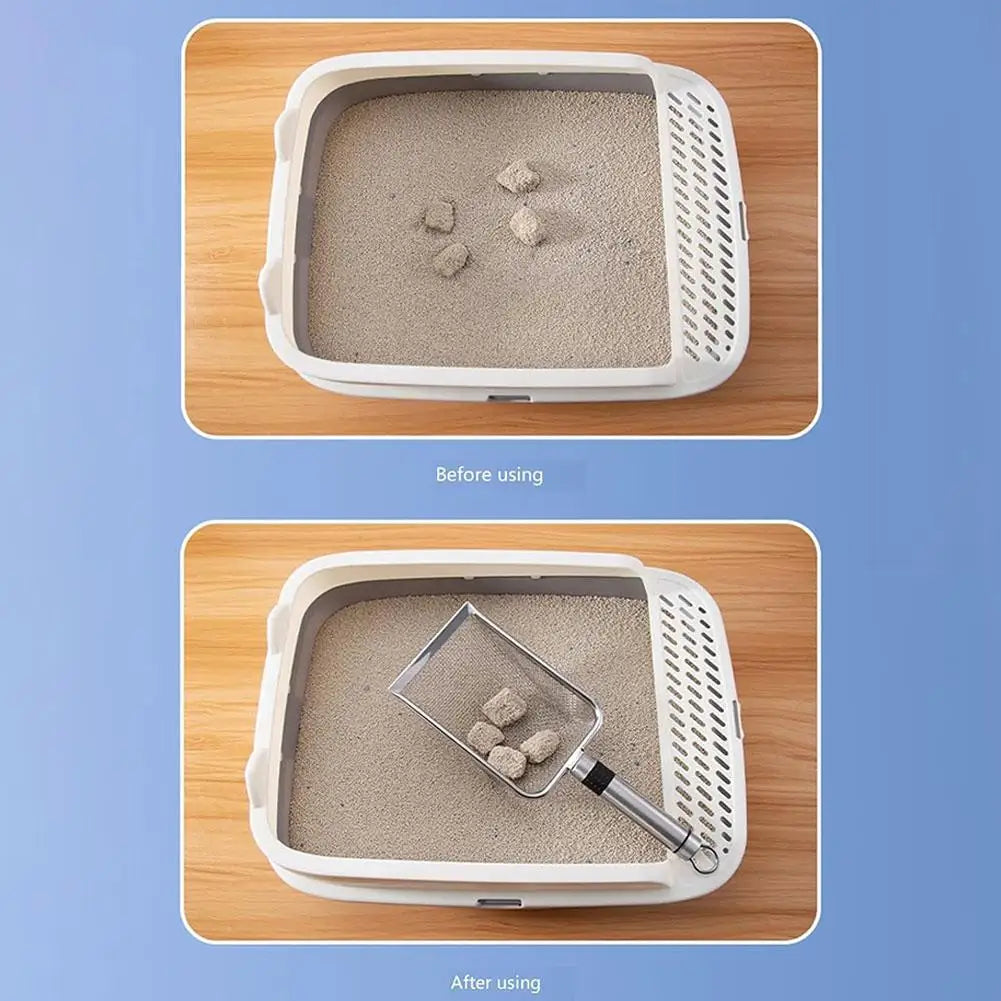 Pala Recogedora para Heces de Mascota metalico