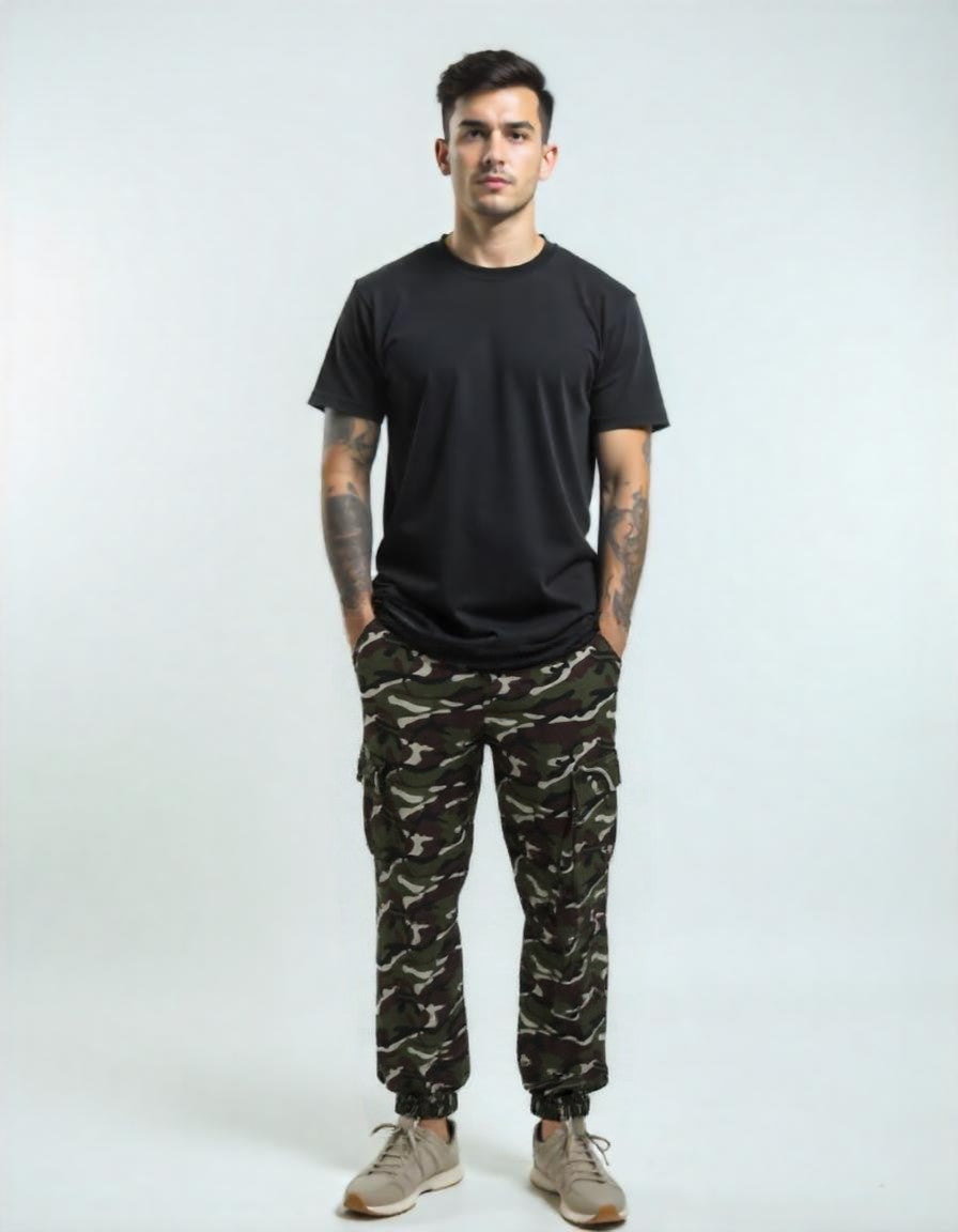 Pantalon hombre Nomad cargo camuflado