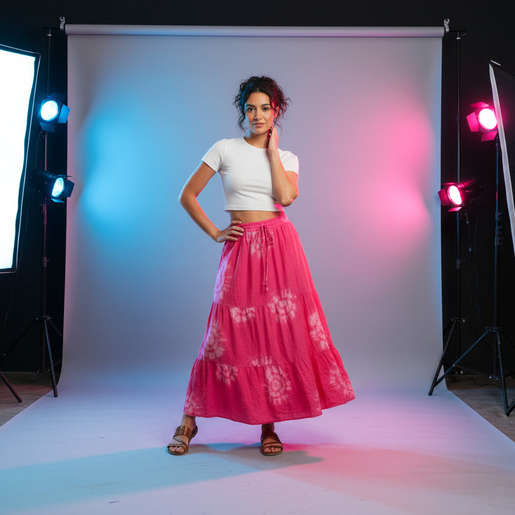 Pollera dama larga Knox