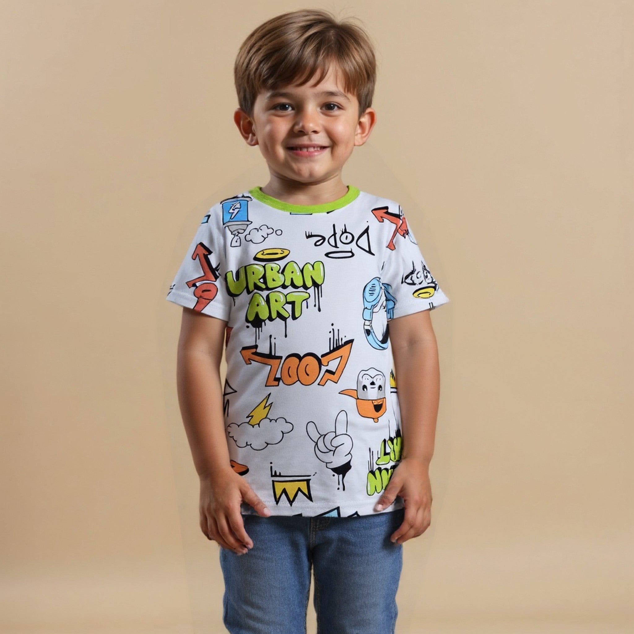 Remera niño Kari Art