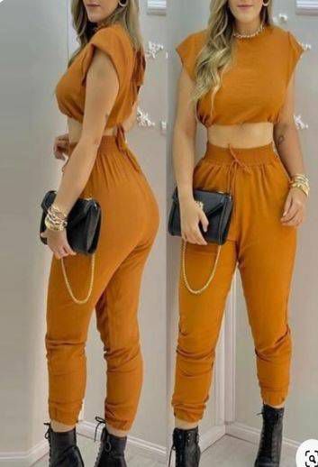 Conjunto dama casual top