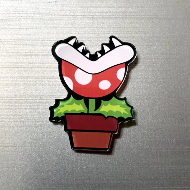 Set De imanes de heladera Mario bros