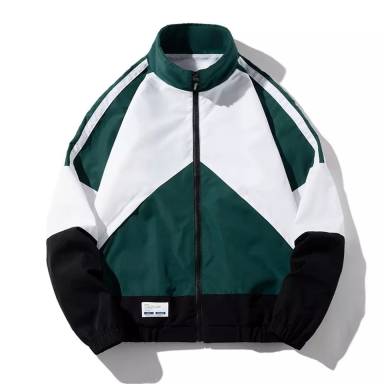 Campera hombre nylon verde