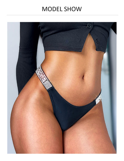 Tanga victoria secret con strass