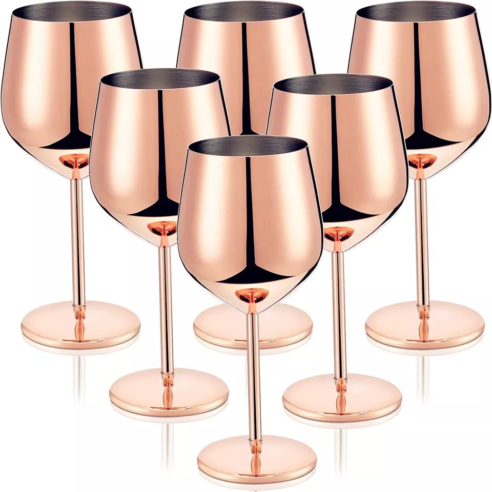Copa de Vino Acero varios colores