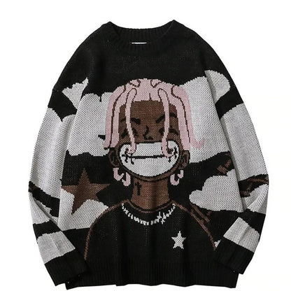 Buzo hombre hilo estilo Rap Afro pelo
