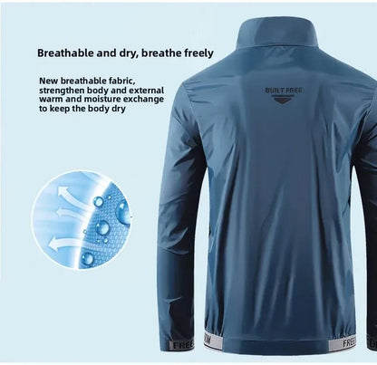 Campera Liviana FRM Unisex Deportiva Transpirable