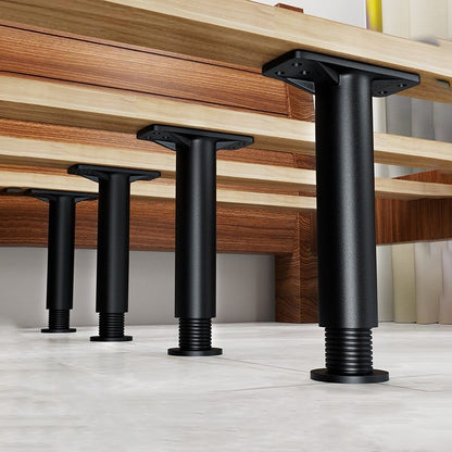 Pata ajustable , soporte, tubería, columna de soporte ajustable