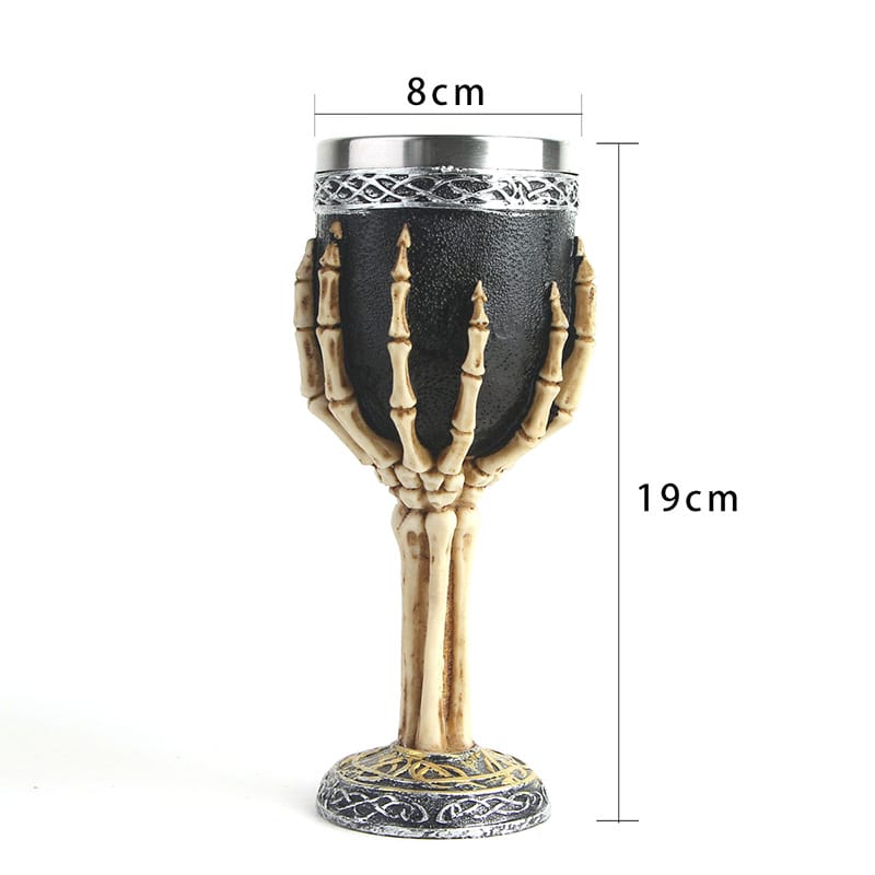 Copa de  de vino, decoraciones medieval , vikingo 