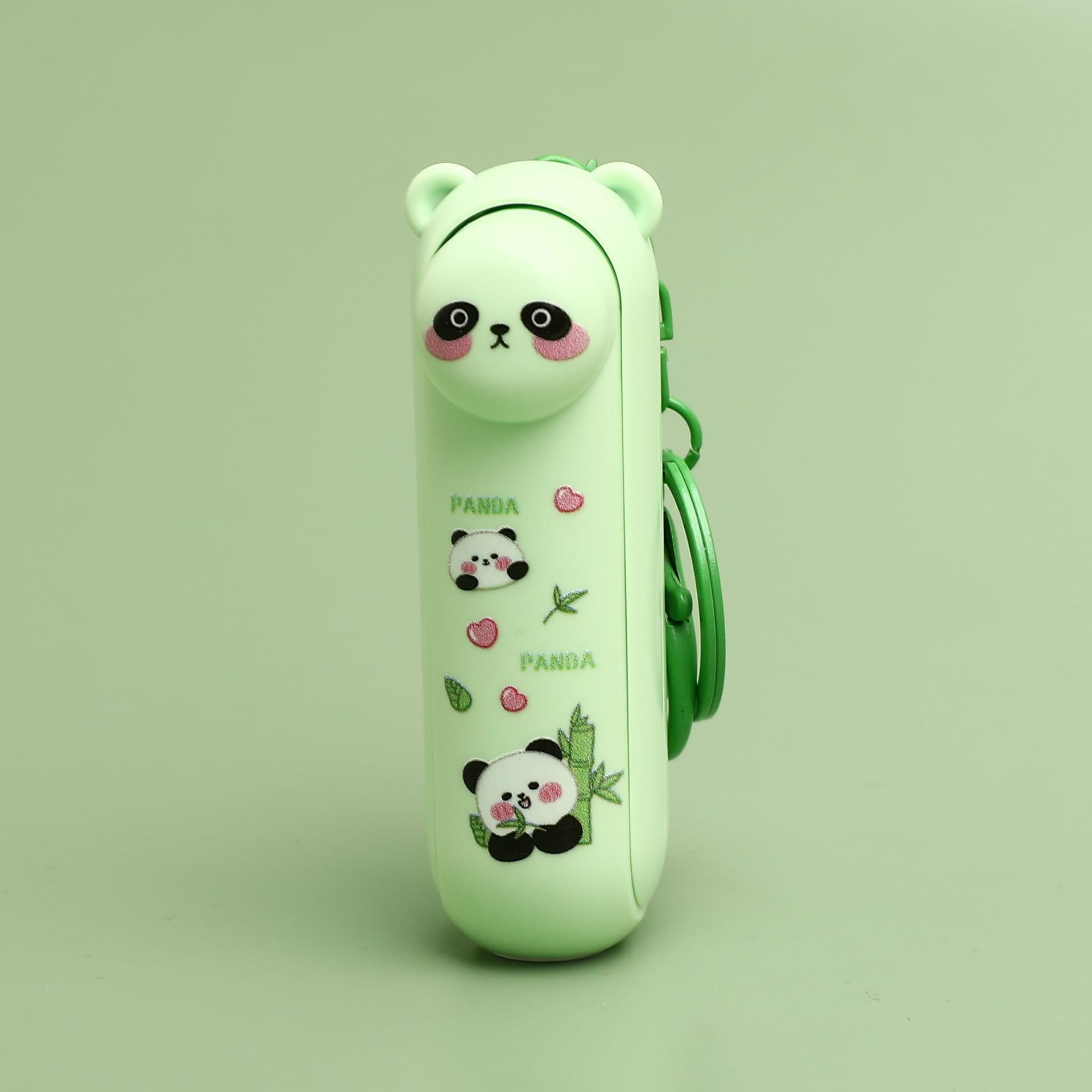 Llavero, ventilador de aire plegable, tecla de interruptor de viaje, pulsera de mano