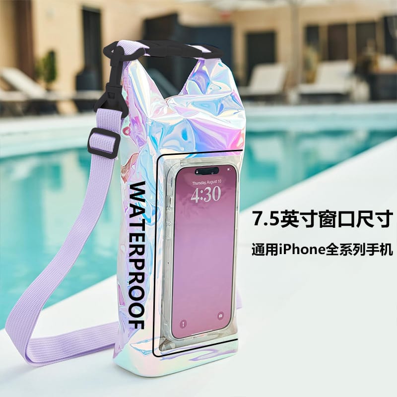Bolsa impermeable para natación, protección de teléfono móvil de mano