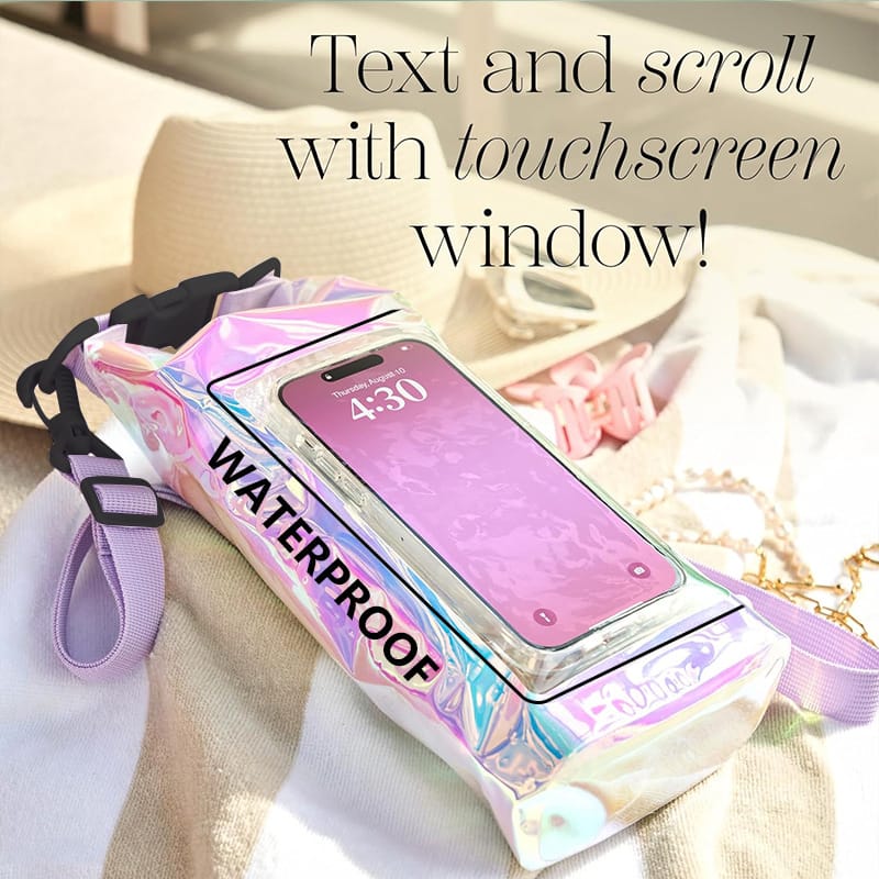 Bolsa impermeable para natación, protección de teléfono móvil de mano