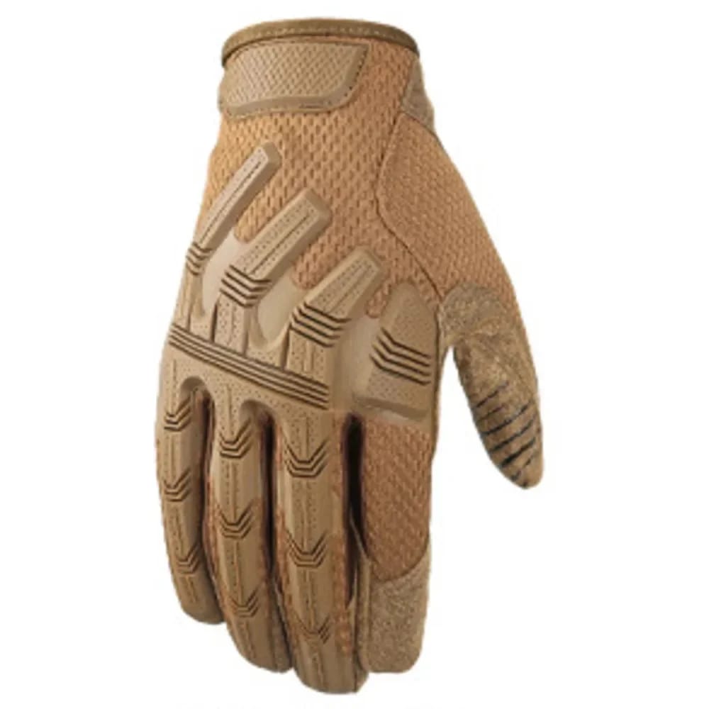 Guantes tácticos deportivos con protección total, antideslizantes, ideales para moto, montañismo y compatibles con pantalla táctil.