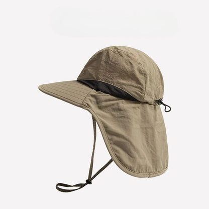 ¡Nuevo Sombrero Pescador con Visera y Cubre Nuca 2025! Ideal para Outdoor y Verano. Su diseño unisex, de secado rápido e impermeable, incluye una malla transpirable y protección solar integrada. ¡La m