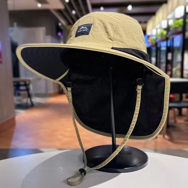 ¡Nuevo Sombrero Pescador con Visera y Cubre Nuca 2025! Ideal para Outdoor y Verano. Su diseño unisex, de secado rápido e impermeable, incluye una malla transpirable y protección solar integrada. ¡La m