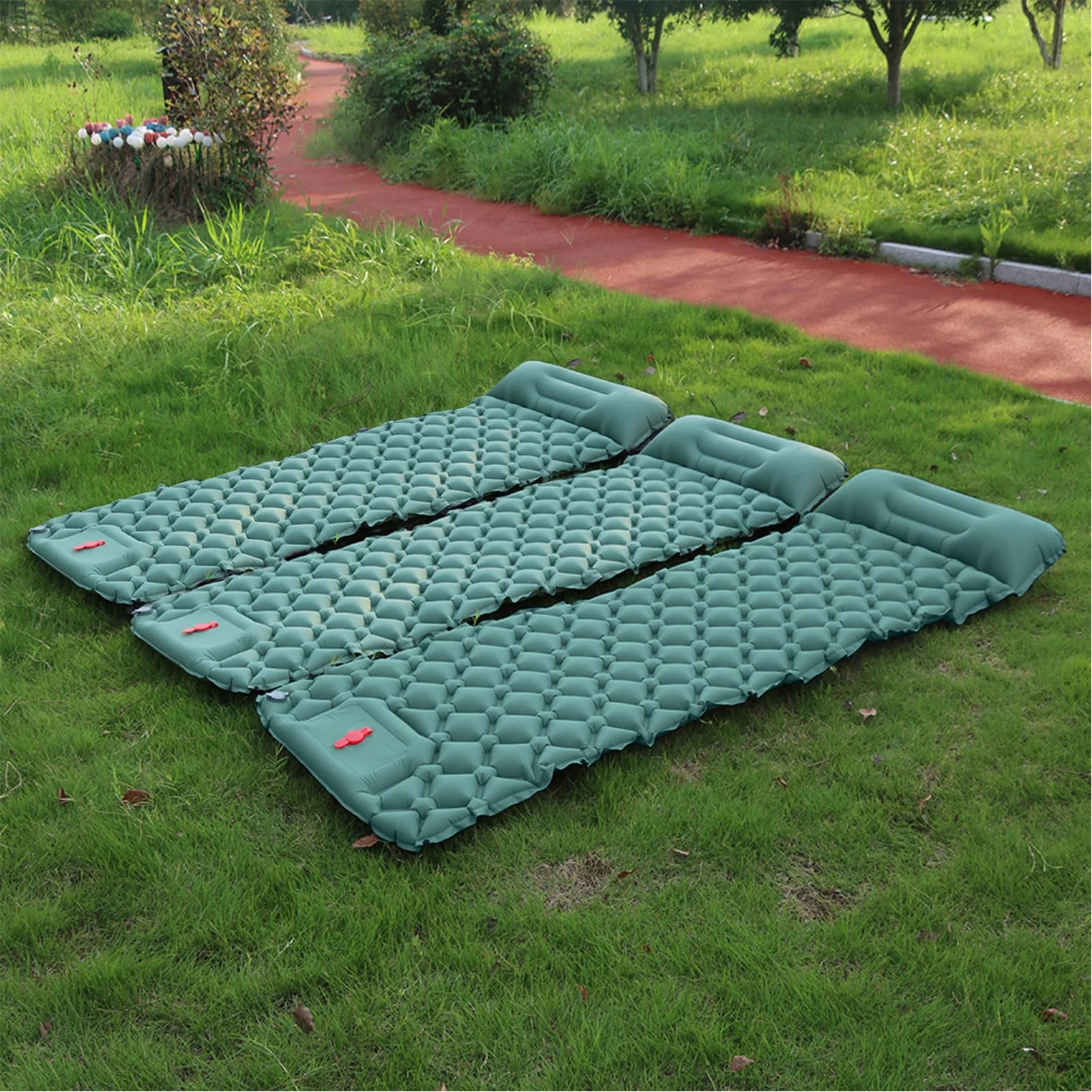 Colchoneta Autoinflable Ultraligera para Camping Exterior. Aislante Inflable con Recubrimiento TPU Sellado, ideal para Aventuras al Aire Libre.