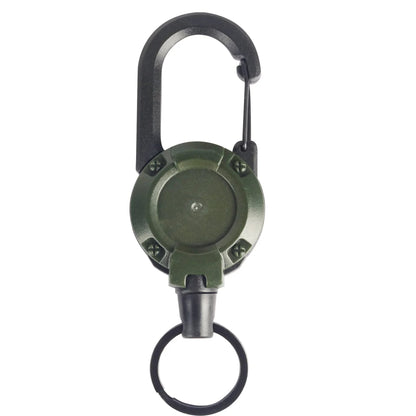 Mosquetón Metálico Retráctil Anti-Pérdida (Yoyo).