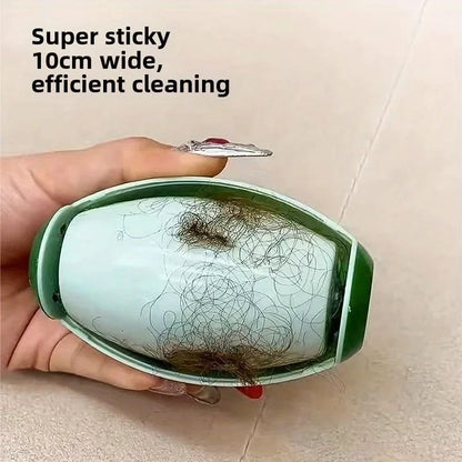 Rodillo Quita Pelusas Reutilizable y Lavable con Adhesivo Fuerte. Ideal para limpiar ropa, pelos de mascotas y muebles de forma eficiente.