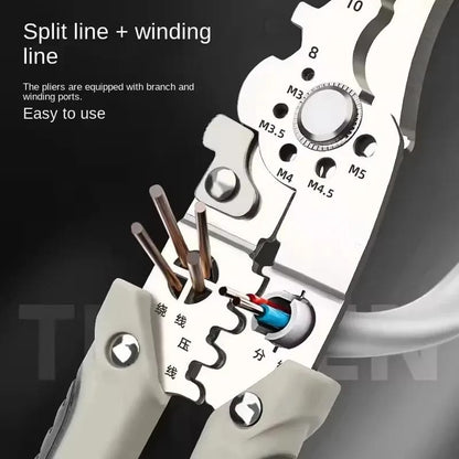Pinza Multi-funcional Profesional para Electricistas. Herramienta especializada