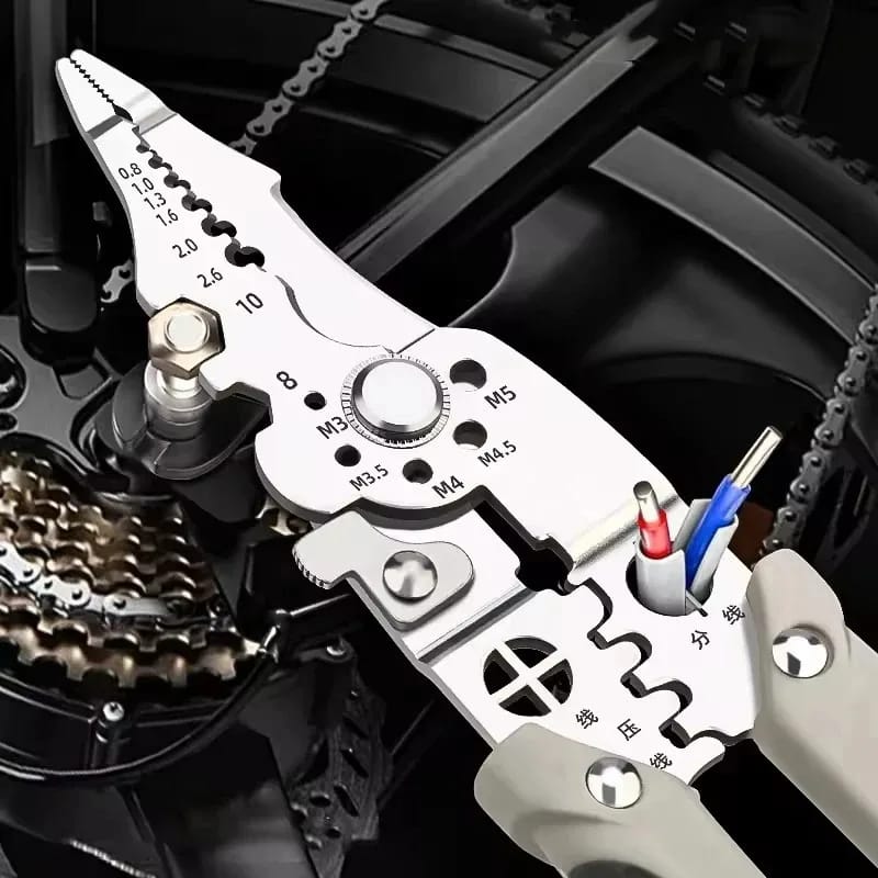 Pinza Multi-funcional Profesional para Electricistas. Herramienta especializada