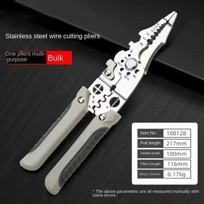 Pinza Multi-funcional Profesional para Electricistas. Herramienta especializada