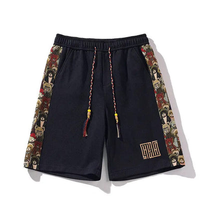 Short Deportivo y de Playa Unisex con Malla (Mesh). Ideal para Fitness, Gym, Jogging o un look casual de verano. Pantalón corto de entrenamiento de 5 puntos, transpirable y de secado rápido. ¡Comodida