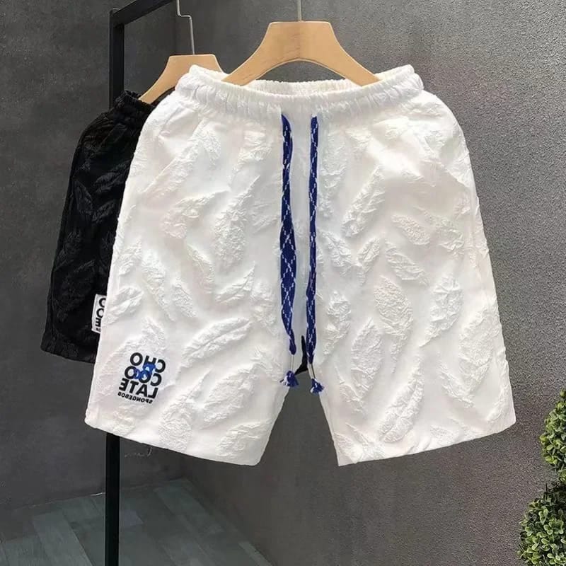 Short de Hombre Ancho y Suelto (Baggy) Estilo Board de Playa. Pantalón corto 3/4 (Tres Cuartos) con cordón ajustable, ideal para el verano. Tela fina, fresca y liviana. ¡Modelo nuevo de corte vin